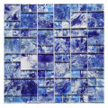 8mm Thick Inkjet Printing Glass Crystal Mosaic Tile for Fountains